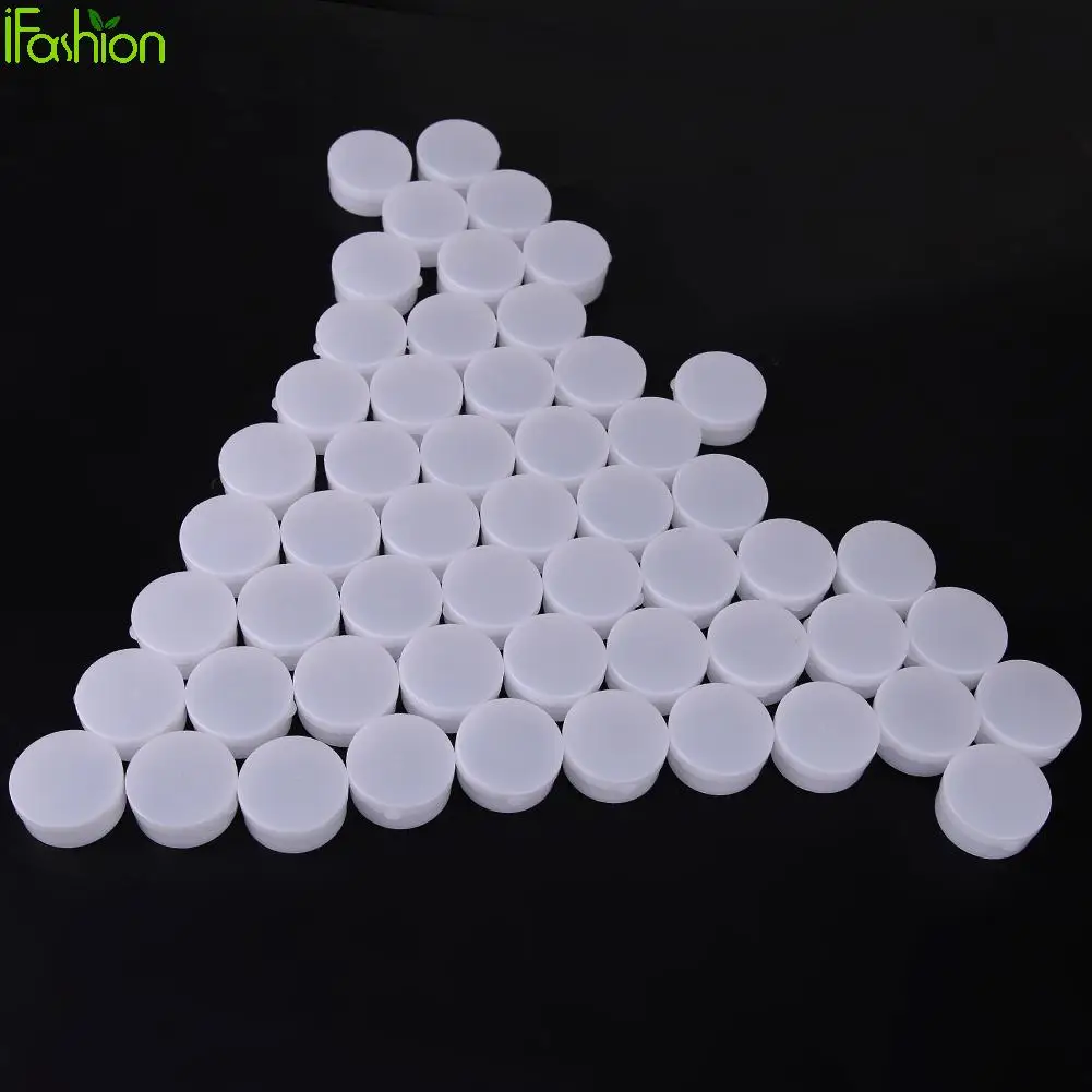 Портативный 50 шт. г мини пополняемые бутылки косметический пустой банку Пот тени