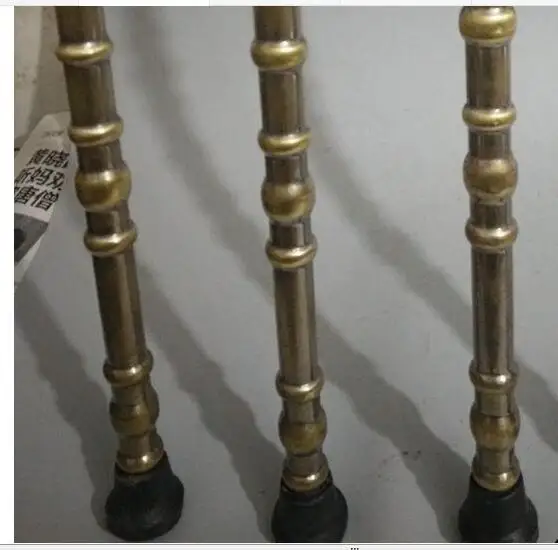 Счастливая старая народная Статуэтка 90 см китайская латунная культура голова