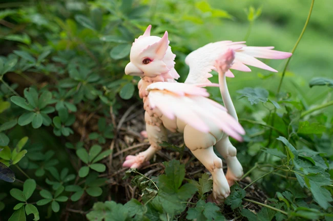 HeHeBJD Hippogriff рус размер 1/4 бесплатные глаза включают спящую Лицевая панель