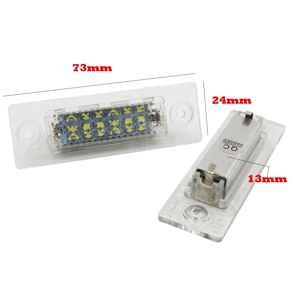 YSY 10 Набор 18SMD задний светодиодный светильник номерного знака для VW Touran /Passat B6 5D