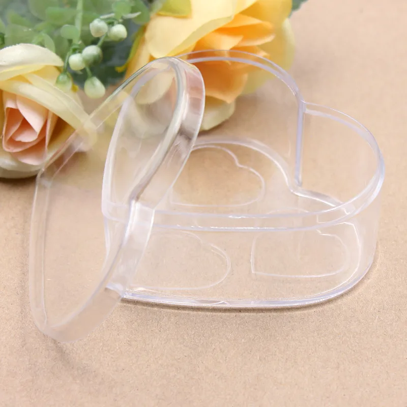 

3pcs/Pack Love heart Storage Bottles & Jars Travel Vacations pills Jewelry Electronic materials and accessories Storage Box