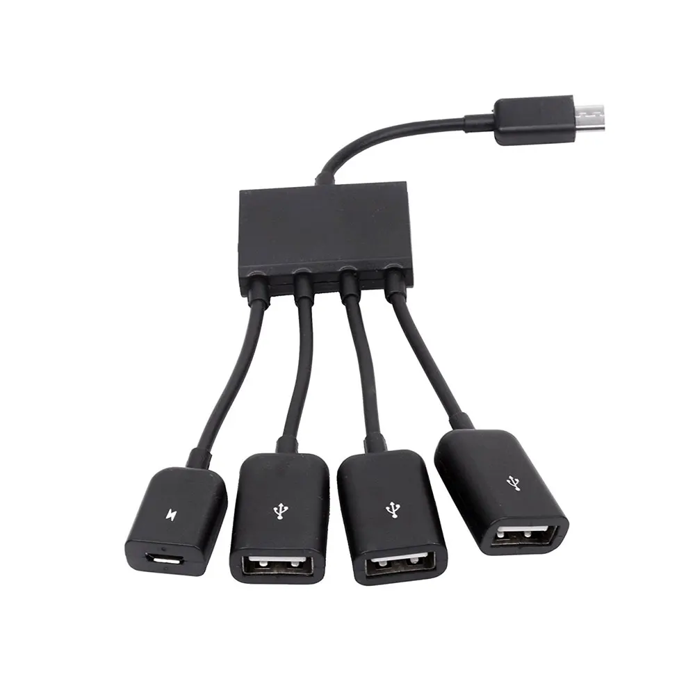 Leadzoe 4 портовый микро USB кабель для зарядки OTG планшета Android смартфона|usb hub usb|hub usbusb |