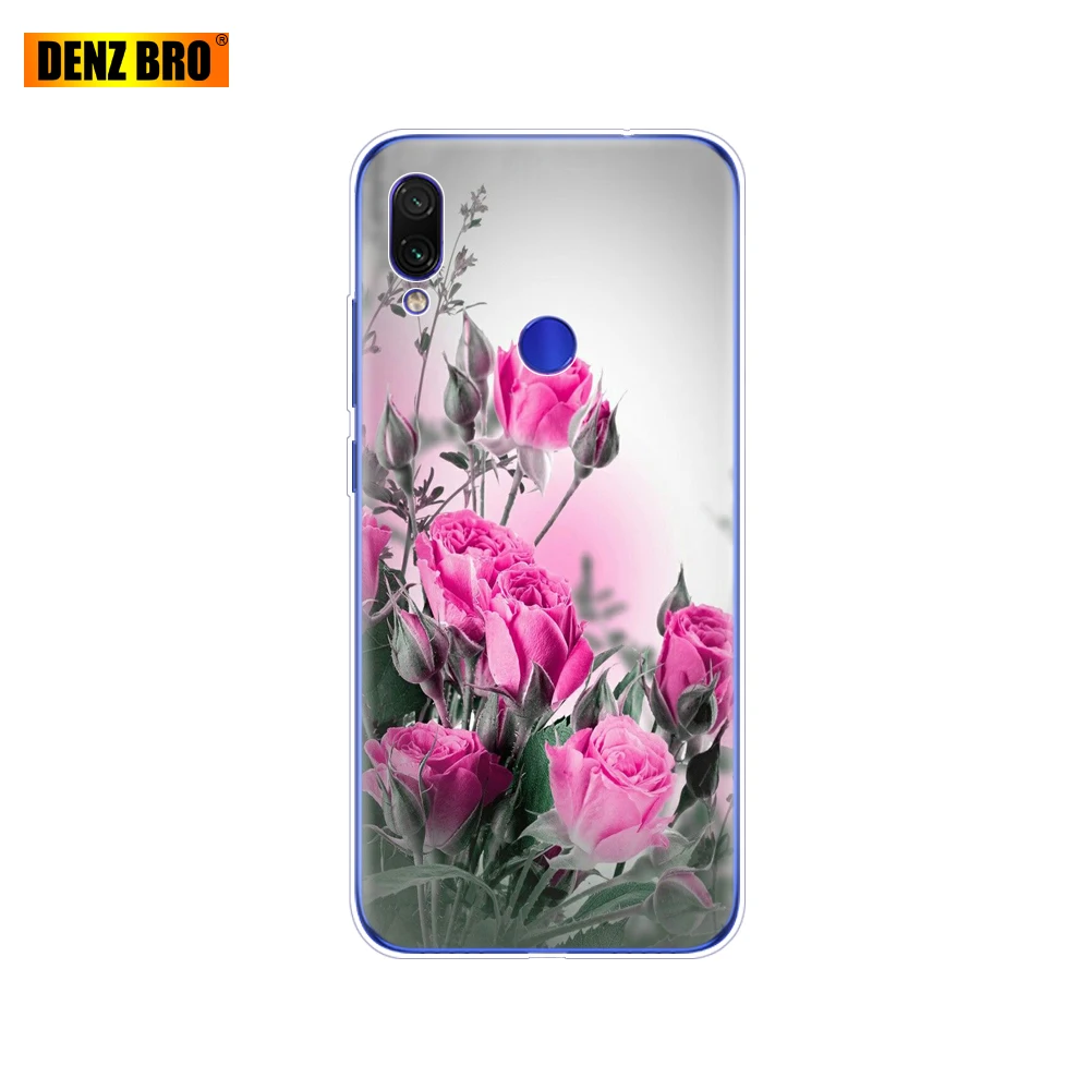 61882 Для Xiaomi Redmi Note 7 силиконовый мягкий ТПУ с рисунком для Xiaomi Redmi NOTE 7 PRO Чехол 6,3 дюймов Funda Coque Redmi Note7 чехол бампер - Цвет: 61882