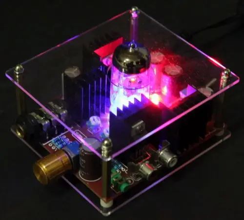 

Compatible 6xxx 12xxx 6N11 12AU7 ECC88 Tube valve DIY Headphone Amplifier AMP U