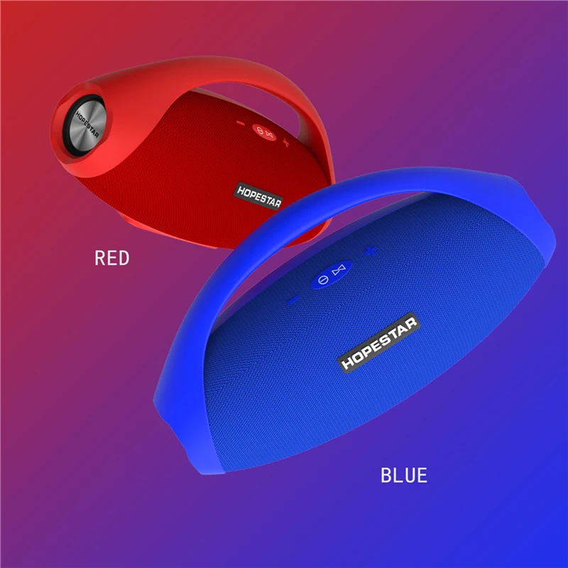 HOPESTAR H31 тяжелый бас большой мощности 32 Вт Bluetooth динамик стерео Саундбар бас беспроводной динамик сабвуфер TF USB портативный