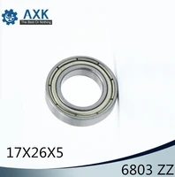 6803zz bearing 17265 mm 10 pcs abec 1 metric slim thin section 61803z 6803 z zz ball bearings 6803z