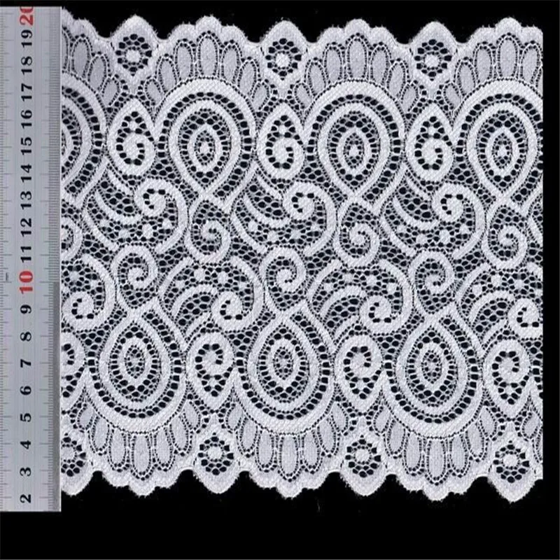 Бесплатная доставка ширина 18 см эластичная кружевная ткань аксессуары для