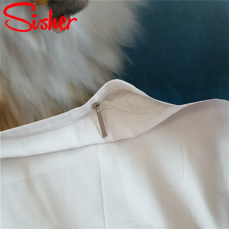Sisher 3D кошка печатных одеяла и постельные принадлежности наборы пододеяльник собака постельное белье Комплект Один Размер Твин двойной полный королева король без простыни