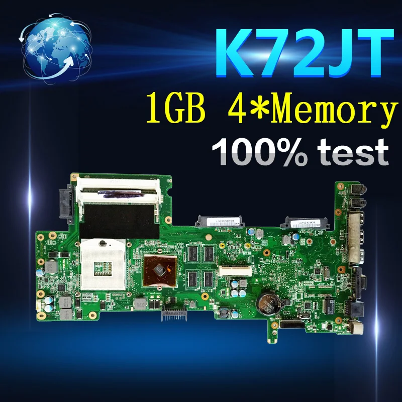 Материнская плата для ноутбука Amazoon K72JT Asus K72JR K72JU K72J K72 тестовая оригинальная