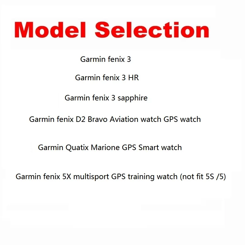 Fenix 5X ремешок 26 мм Quick Fit из натуральной кожи ремешок для часов Garmin Fenix 5X/5X Plus/Fenix 3/D2/спуск Mk1