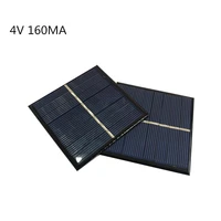 1pc mini poly solar panel 4v 160ma for charging 2 4v battery diy handmade science experiment 7070mm