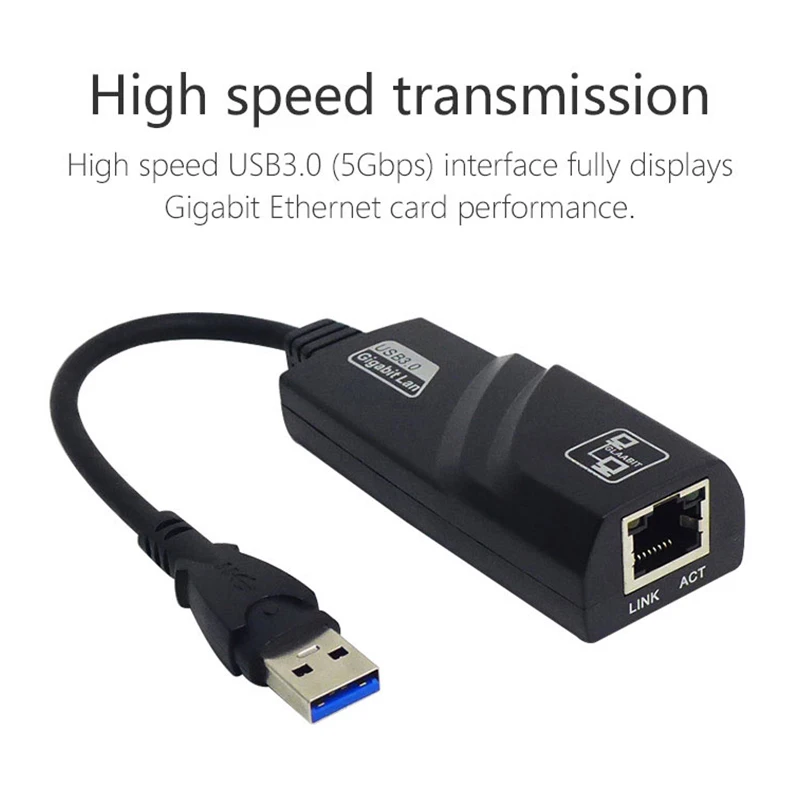 Weiyee USB Ethernet адаптер 3 0 сетевой карты RJ45 Lan для Windows 10 Xiaomi Mi коробка Nintend коммутатор