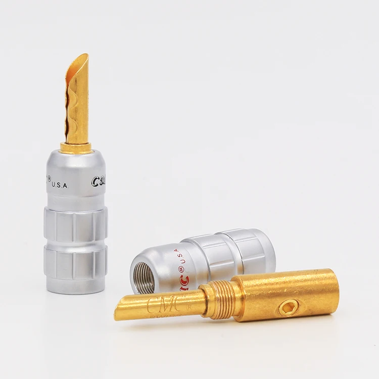 VB416G CMc Позолоченные разъемы для колонок типа банан разъем BFA | Электроника