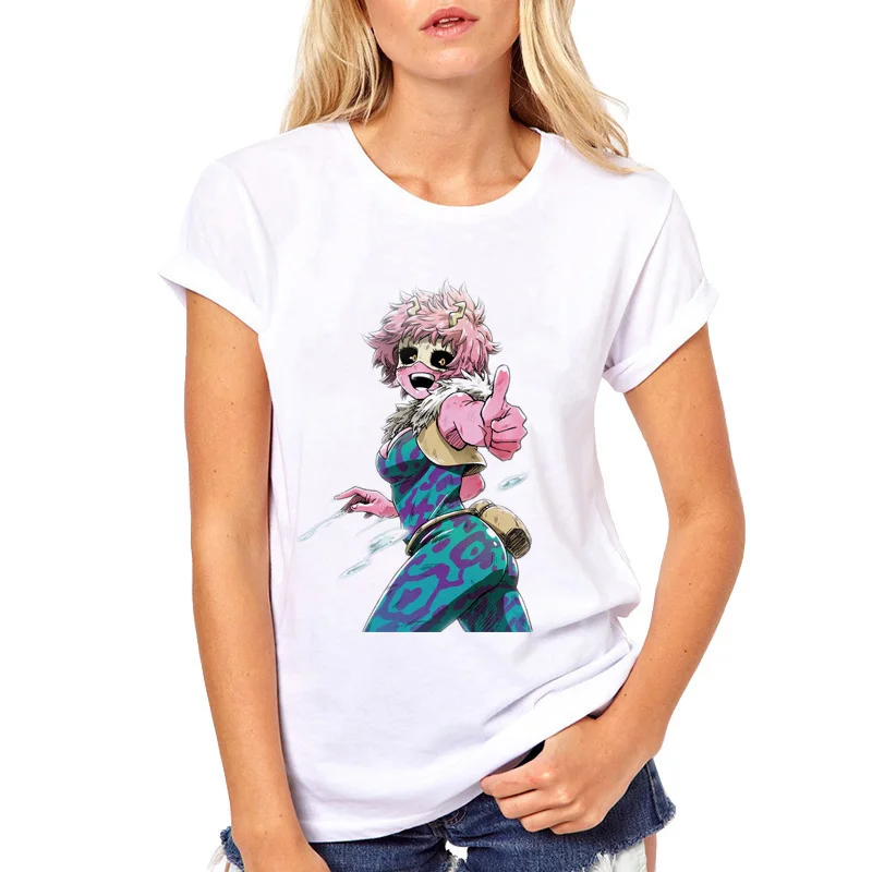 Летняя Новинка футболка с героями аниме мультфильма Мой герой camisetas hombre izuku midoriya