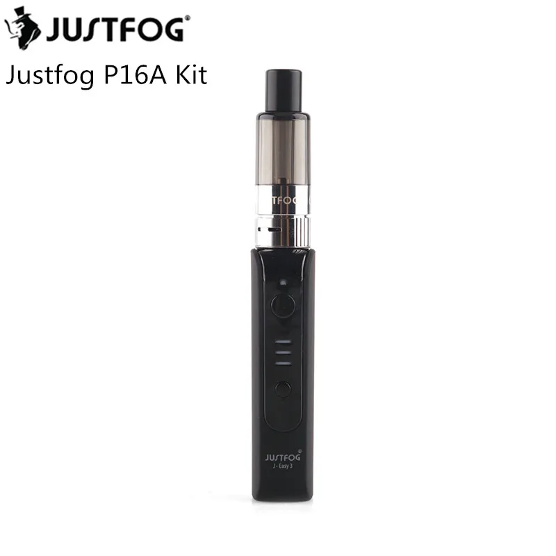 Набор для вейпа JUSTFOG P16A электронная сигарета с аккумулятором 900 мАч баком 1 9 мл