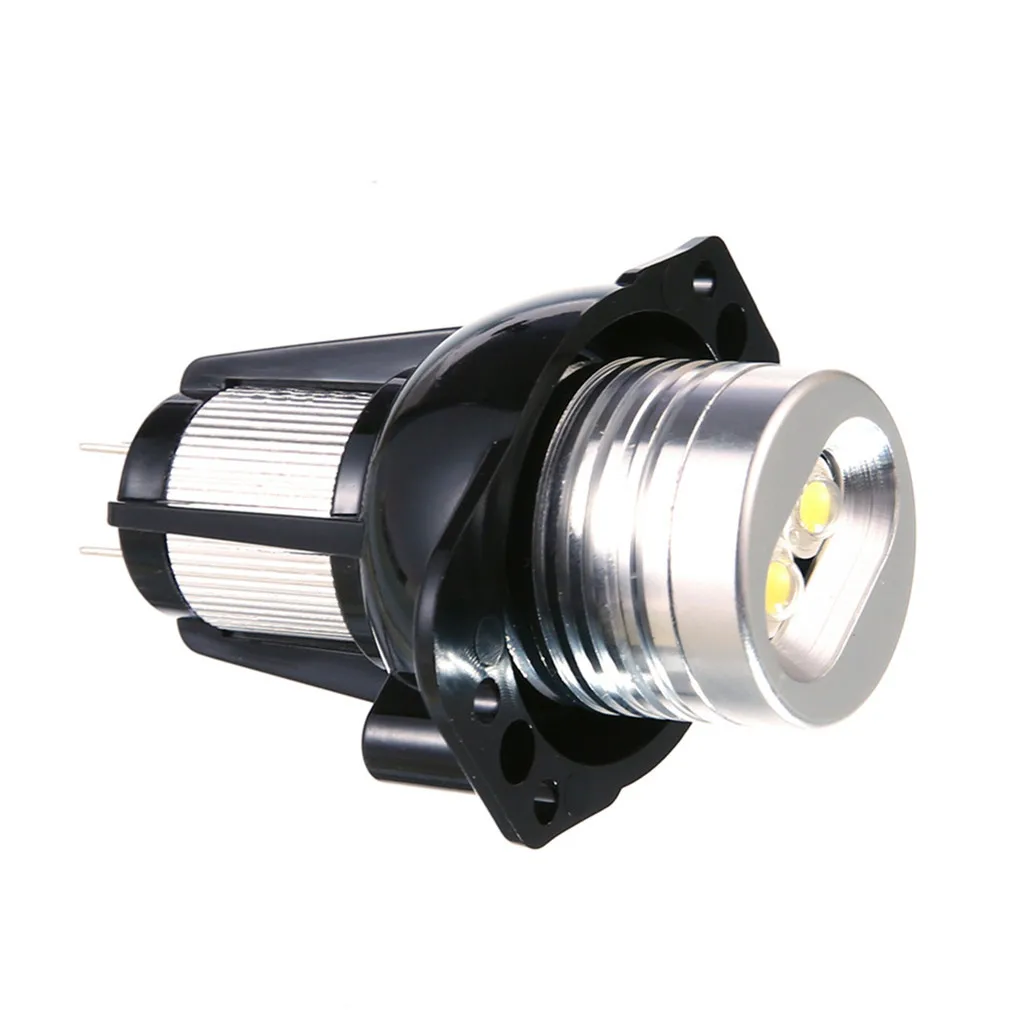 1pcs car led light E90 Angel Eyes Halo Ring LED Light 6W headlight fog lamp Bulb Xenon White For BMW | Автомобили и мотоциклы