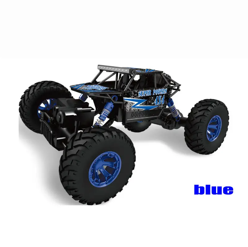 Rc Car 4WD 2.4GHz Rock Rally climbing 4x4 Double Motors Bigfoot Remote Control Model Off-Road Vehicle Toy 20001 | Игрушки и хобби