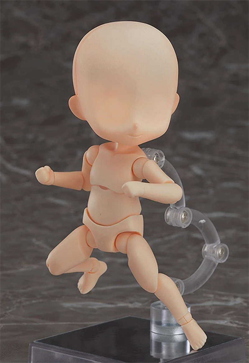 Япония GSC Nendoroid ребенок тело мальчик и девочка подвижная фигурка Коллекционная модель игрушки для рисования без головы