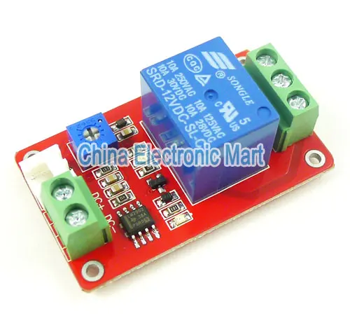 5PCS/ LOT 1 Channel 12V LCRM01 Photosensitive Resistance Relay Control Module Photoswitch | Электронные компоненты и