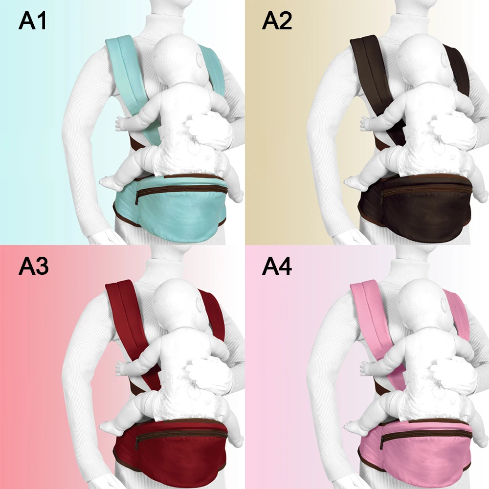 

Baby Multi-functional Carrier Waist Stool Waist Belt Hip Seat Backpack Storage Single Stool Carrier Ergonomic Infant Waist Stool