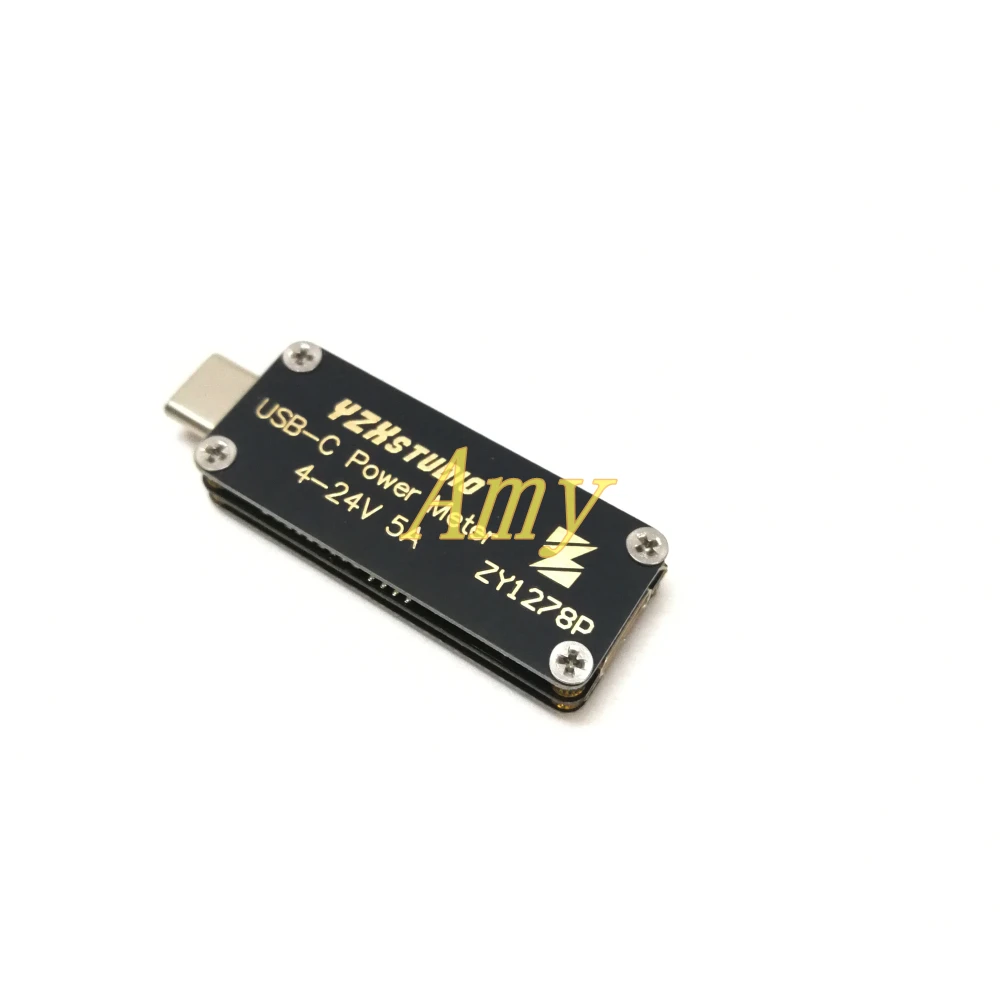YZXSTUDIO ZY1278P точность USB-C 3.1Gen2 тип-c двунаправленный амперметр напряжения тестер