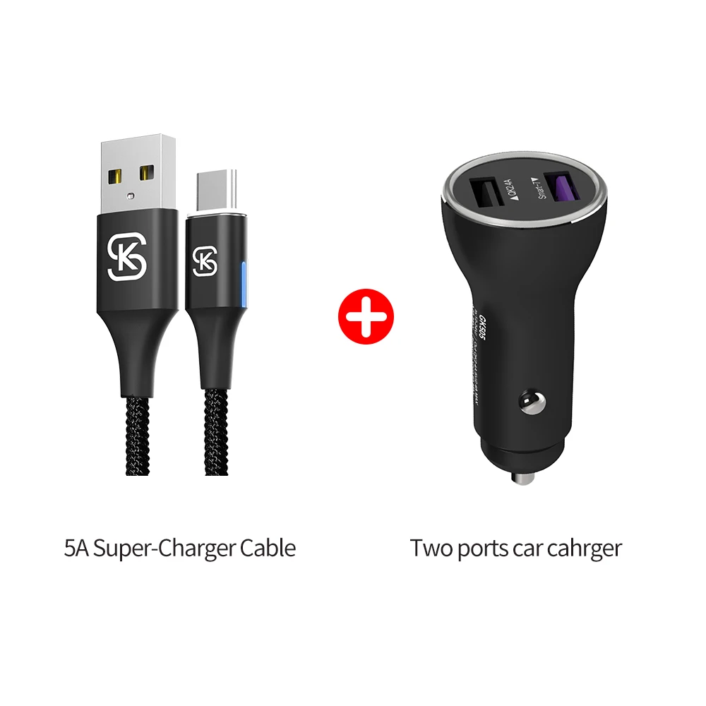 Group 3 QC3.0 Supercharge автомобильное зарядное устройство с двумя usb-портами автомобильное зарядное устройство для быстрой зарядки для huawei P9 P10 Plus P20 Pro - Тип штекера: Group 3
