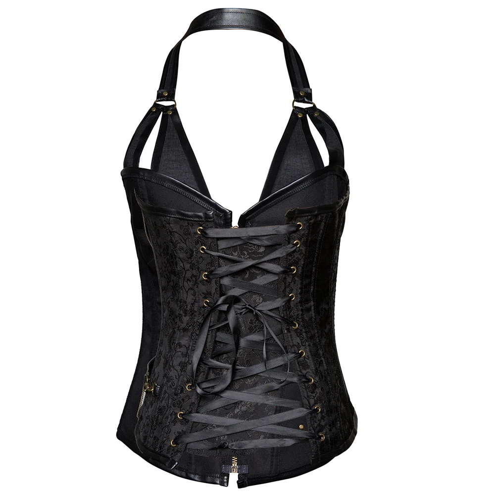 Черный корсет платье для похудения талии сексуальное женское белье