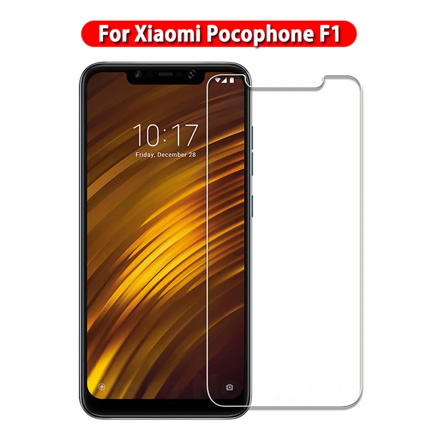 Закаленное стекло 9H для Xiaomi Mi A2 Lite A1 Защита экрана Pocophone F1 Защитная пленка Redmi 6 Pro 6A