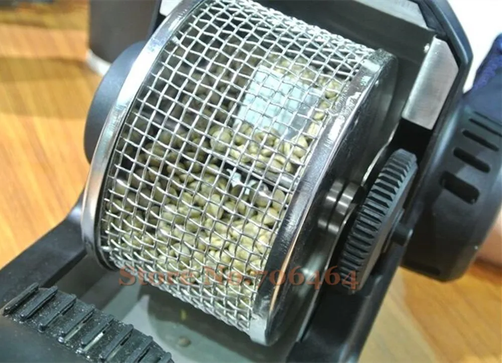 Автоматический Портативный Кофе Жаровня DIY нержавеющая сталь машина для жарки кофейного зерна начинающих бытовой