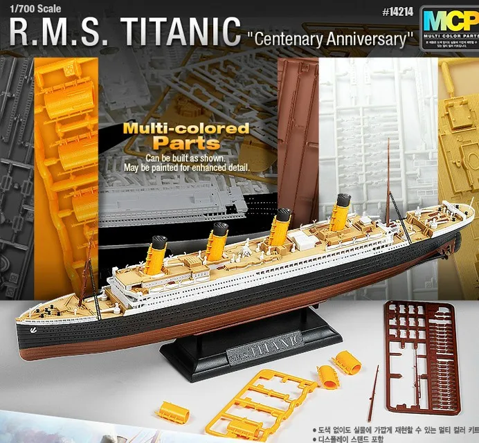 MOHS 1/700 14214 технологические пластины Titanic модель корабля роскошный Круизный корабль сборка модель корабля наборы модульное здание
