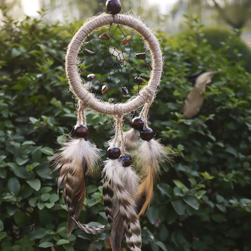 Тканые веревочки Dream Catcher Reve джутовые ветряные нити ручной работы аксессуары для