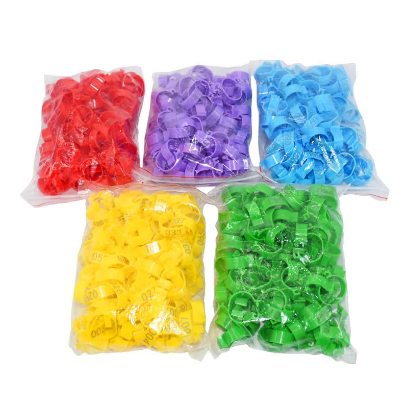 100 шт. внутренний диаметр 25 мм утиные кольца с цифровым зажимом для цыплят гусиные