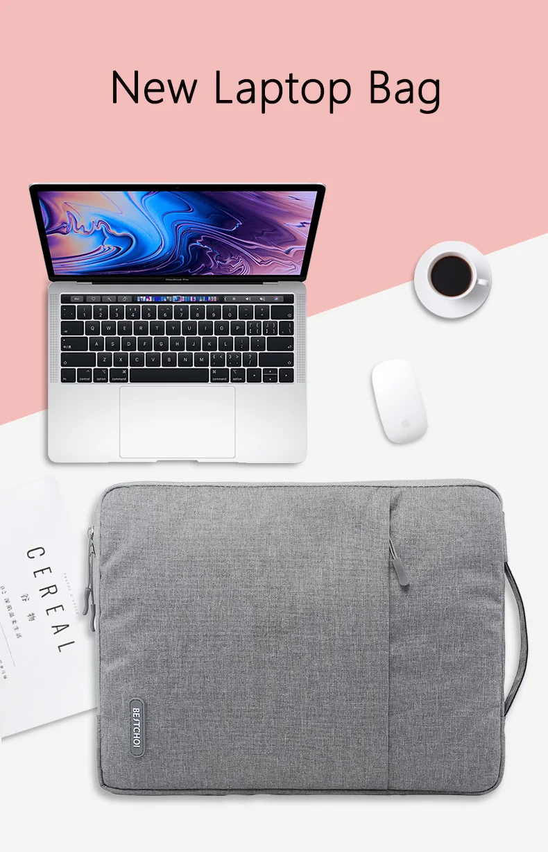 Полиэфирный чехол для ноутбука Macbook Air Pro 13 дюймов 12 13,3 14,1 чехол для ноутбука Xiaomi Dell XPS lenovo hp сумка на молнии