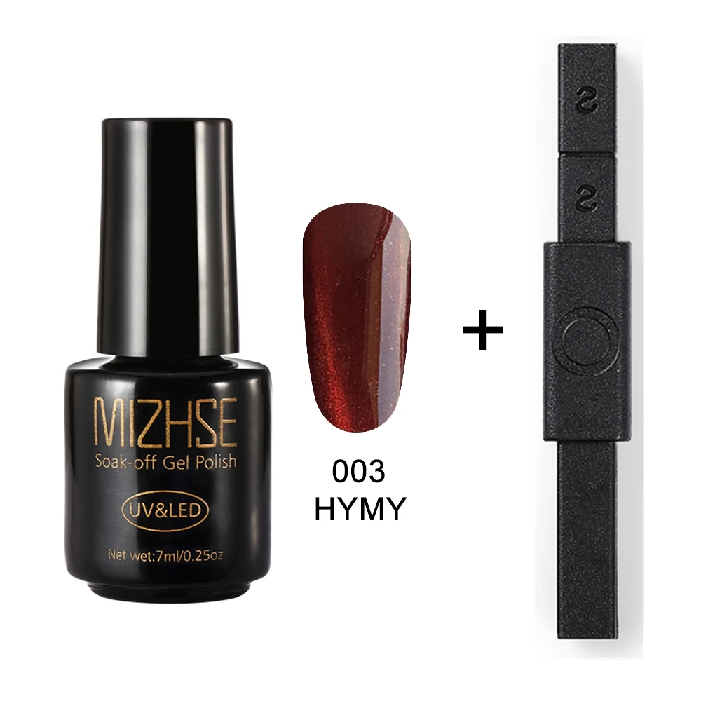 HYMY003 and BLCT MIZHSE Магнитный 5D кошачий глаз УФ-гель для ногтей Магнит Лазерная Фольга для маникюра Лак сильный магнит 12 стилей УФ гель лак для ногтей - Цвет: HYMY003 and BLCT