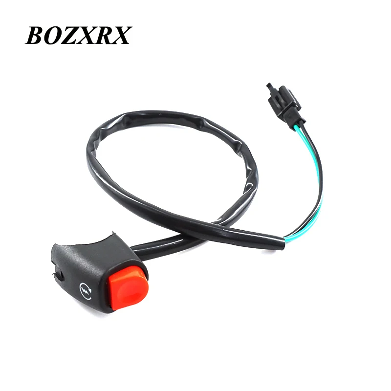 BOZXRX 7/8 &quotмотоциклетные пусковые кнопки зажигания с пулевым разъемом для Yamaha Honda