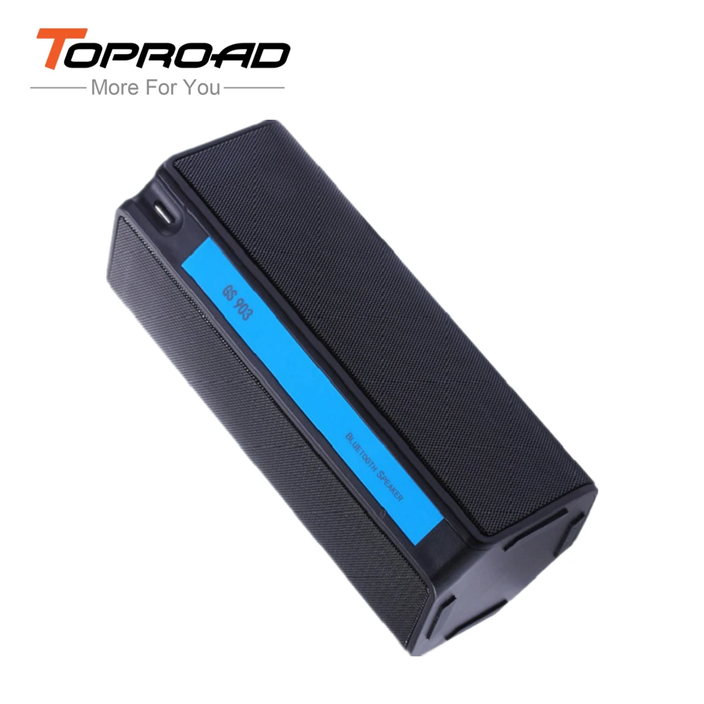 TOPROAD водонепроницаемый Bluetooth динамик беспроводной стерео двойной бас громче