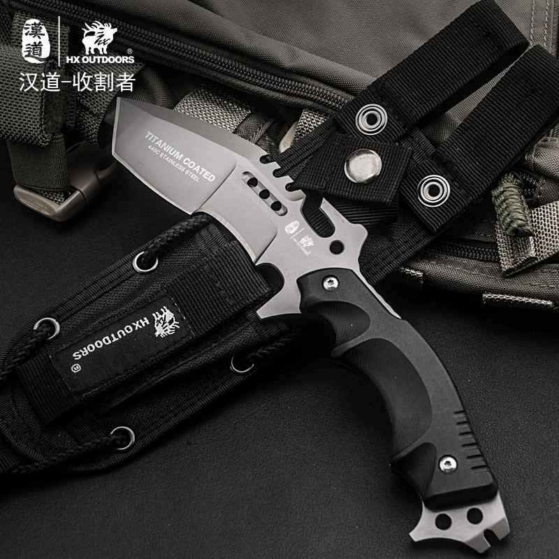 HX OUTDOORS knife new model Portable Tactical army Survival Gear 2017 good outdoor tools high hardness hunting | Инструменты
