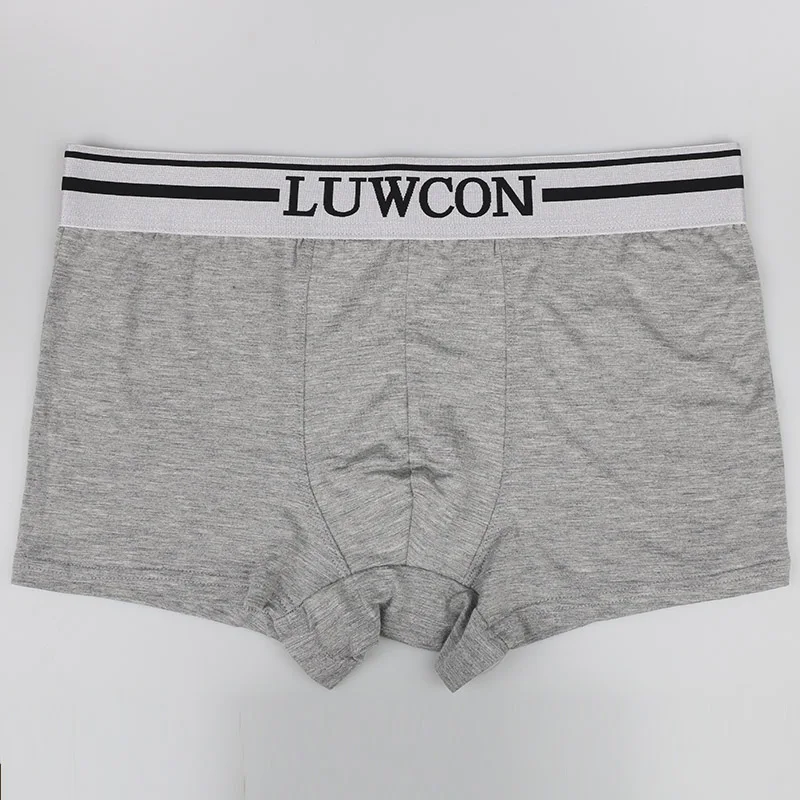 LUWCON 4 шт./лот мягкое дышащее Мужское нижнее белье u-образный угол мужские