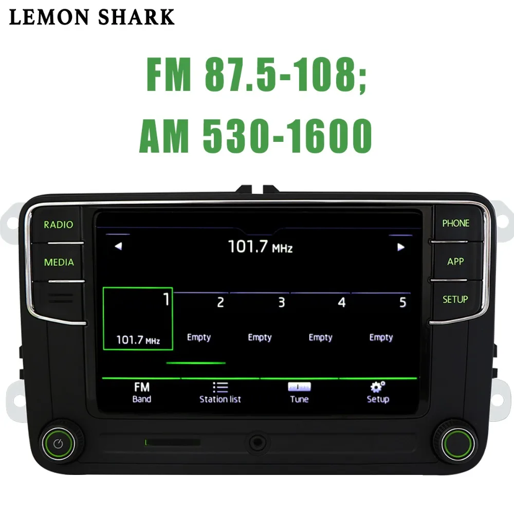 Зеленый Android Авто Carplay Noname RCD330G RCD330 плюс Зеленая кнопка автомобиля радио 6RD 035 187B для Skoda Octavia Fabia Superb Yeti