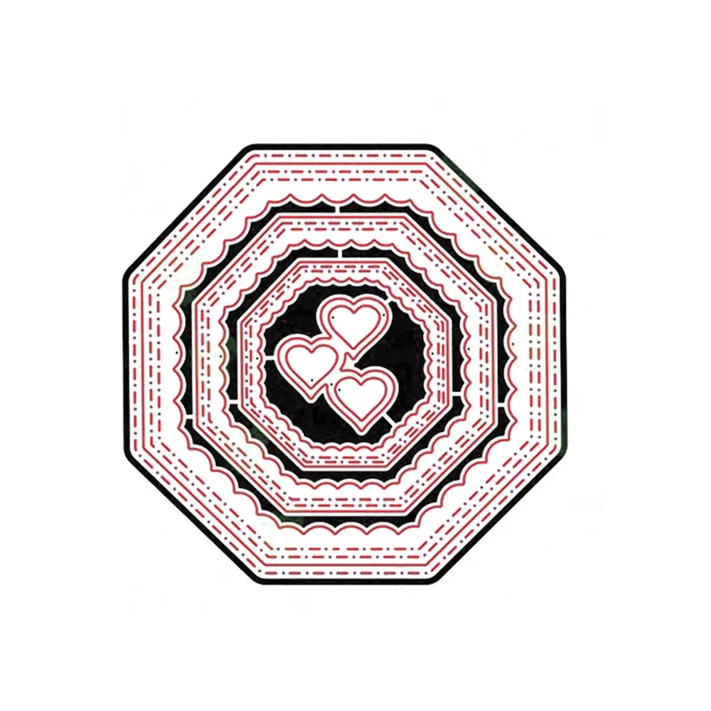 GJCrafts основные сердца штампы металла резки новые 2019 для скрапбукинга DIY тиснение