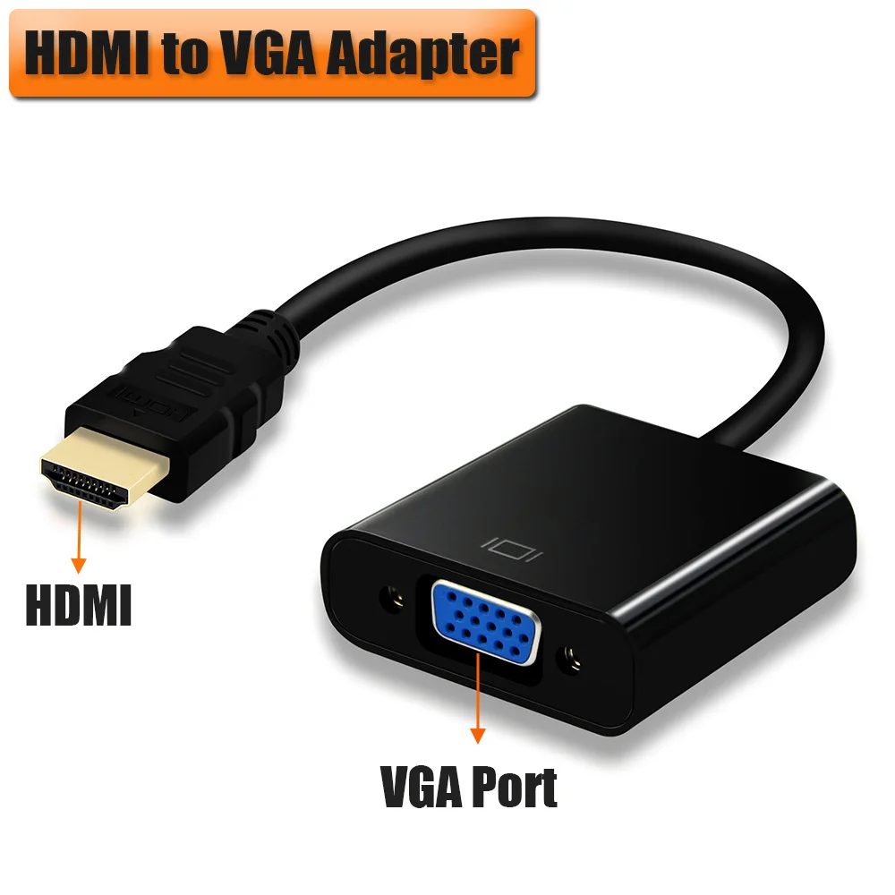 Кабель OULLX HDMI совместимый с VGA для ПК PS3 PS4 игрового плеера кабель поддержка Full HD 1080P