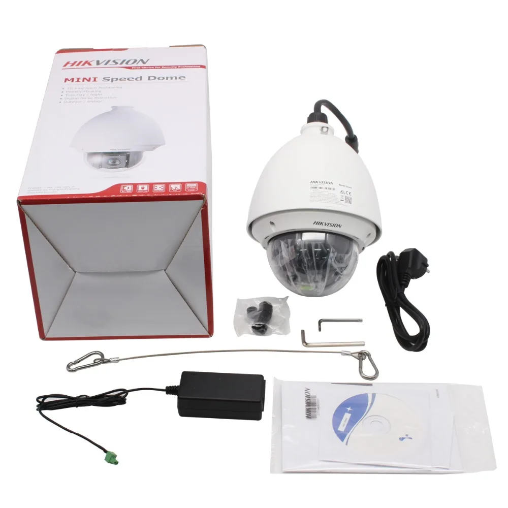 Hikvision PTZ IP камера DS 2DE4225W DE 2MP 4 8 120 мм объектив 25X зум скорость купольная POE H.265 +