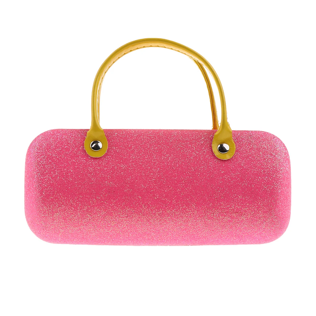 Children Cute Hard Eyeglasses Case Kids Sunglasses Box Hand Pouch for Protector Glasses Box Holder pineapple puppys print