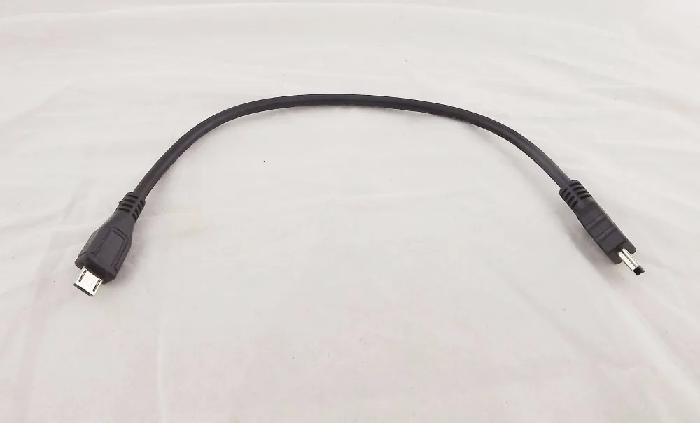 

10 шт. Micro USB 5 Pin B штекер к мини USB 5 Pin штекер адаптер данных конвертер кабель 25 см