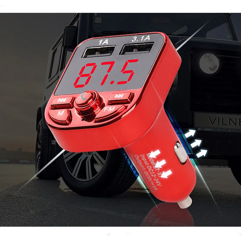 Автомобильный MP3-плеер, USB, Bluetooth, гарнитура, TF, музыка, FM передача, прикуриватель, адаптер для зарядки, авто, электронные аксессуары