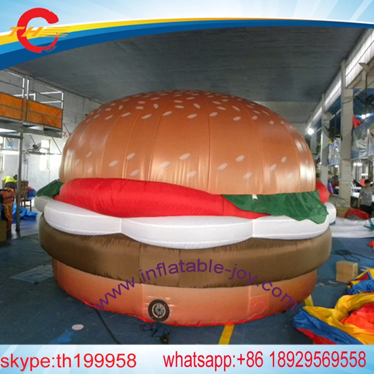 Бесплатный воздушный корабль к двери Гуанчжоу надувная модель еды гигантский