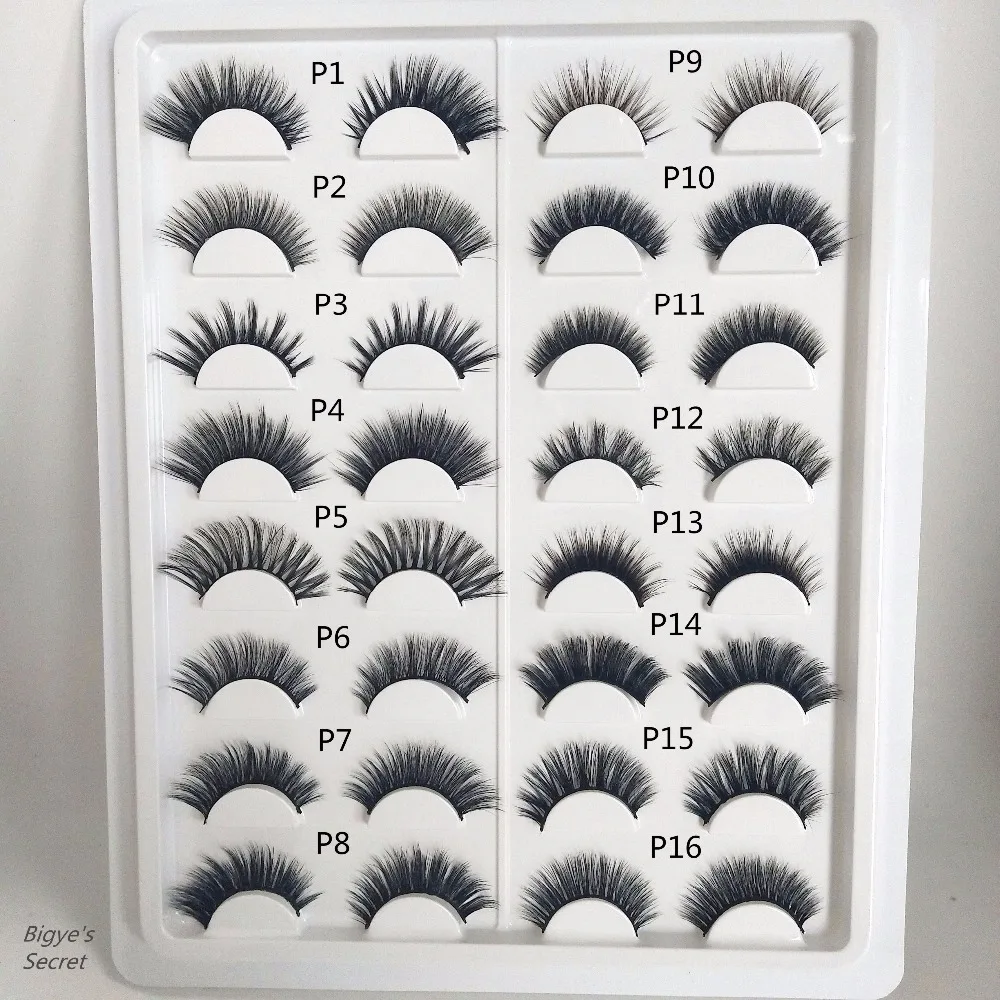 10 пар натуральные накладные ресницы ручной работы длинные искусственные 3D