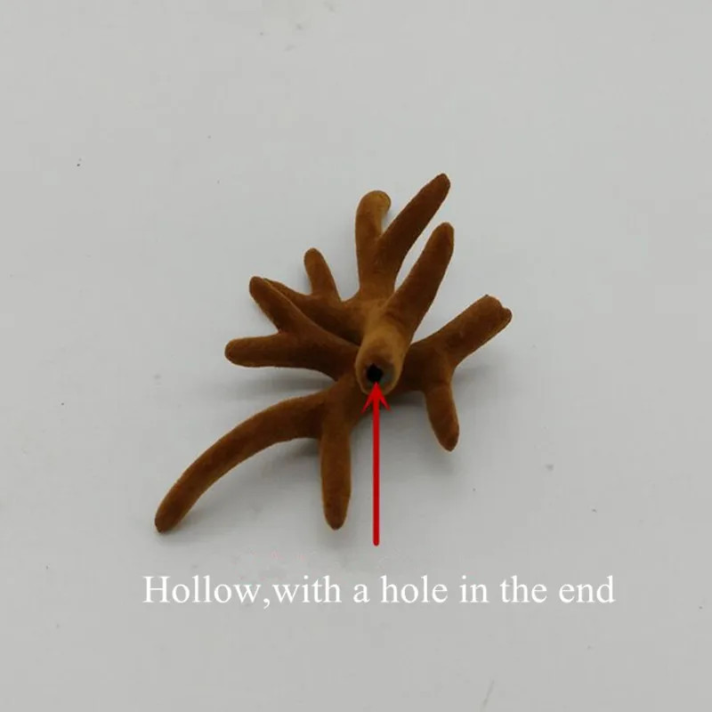 ZILIN маленький олень ручной работы рога/пластиковые рога оленя пара 7 см