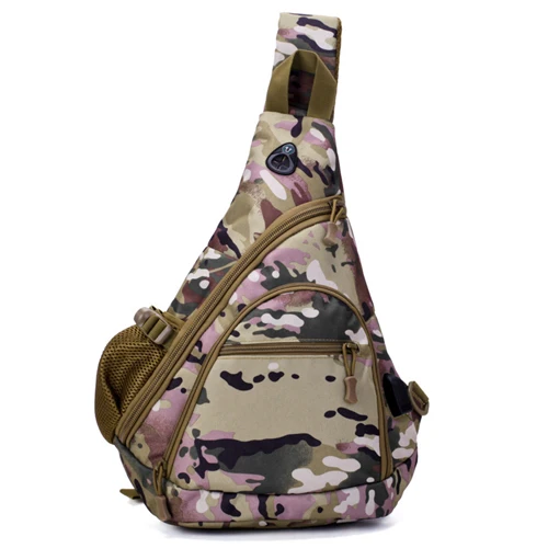 CP Camo Тактический Военный Рюкзак Слинг Грудь Обновления Сумка Молл Рюкзак Большой Сумка Кроссбоди долг Шестерни для рыбалки кемпинг - Цвет: CP Camo