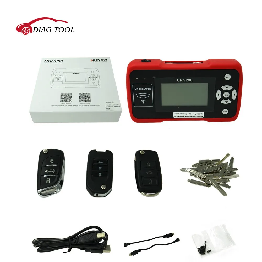 Новейший KEYDIY URG200 пульт дистанционного управления автоматический ключ программист же fuction с KD900 с бесплатной доставкой